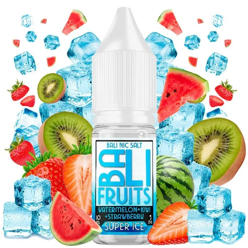 Comprar Bali Fruits Salts Watermelon Strawberry Kiwi Super Ice Ml