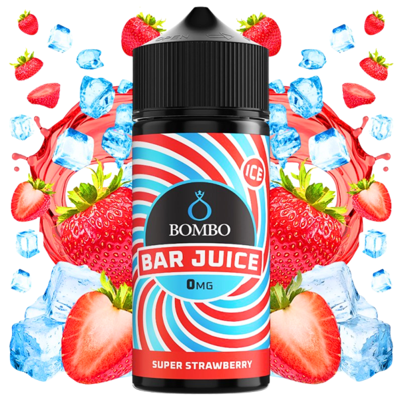 Bombo Bar Juice Super Strawberry Ice | Bombo Eliquids