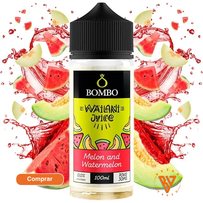 Bombo Melon & Watermelon Wailani Juice Series | Liquido vaper Bombo Melon & Watermelon Wailani Juice Series