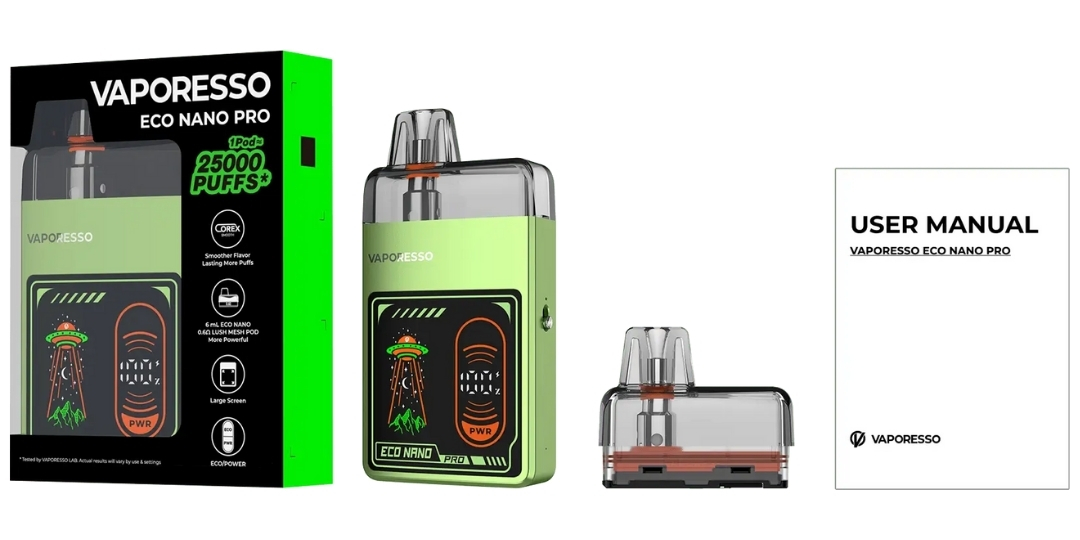 El Vaporesso Eco Nano Pro Incluye