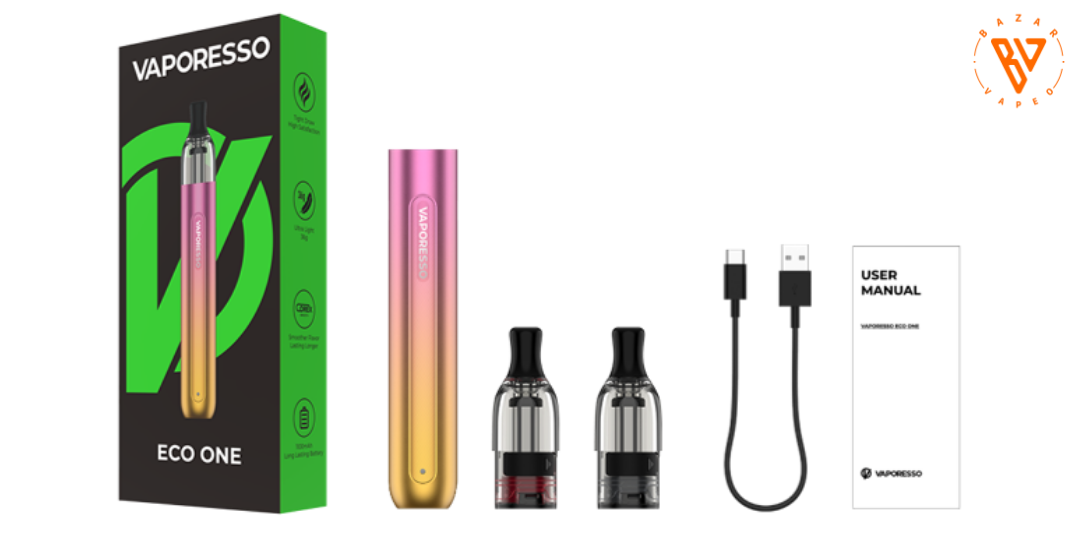 Accesorios incluídos Vaporesso Eco One